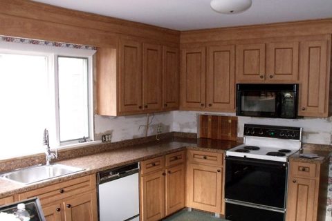 Kitchen Refacing Project – Danvers, MA